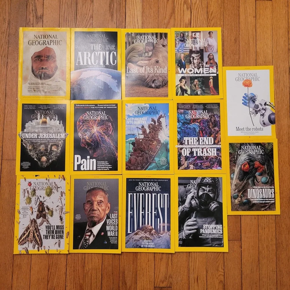 National Geographic Magazine Collection‎ 1972 2019 2020 Nature Science History